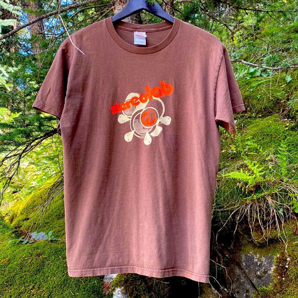 Stereo Lab band shirt from early 2000’s tour